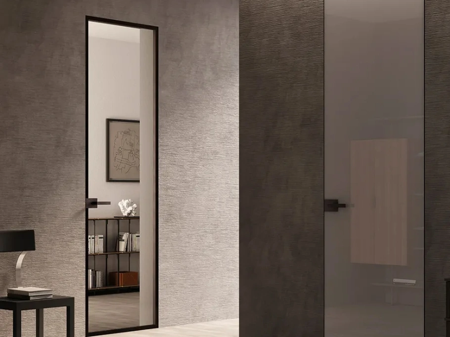 Porta per interni Crystal Filo Muro di Bertolotto