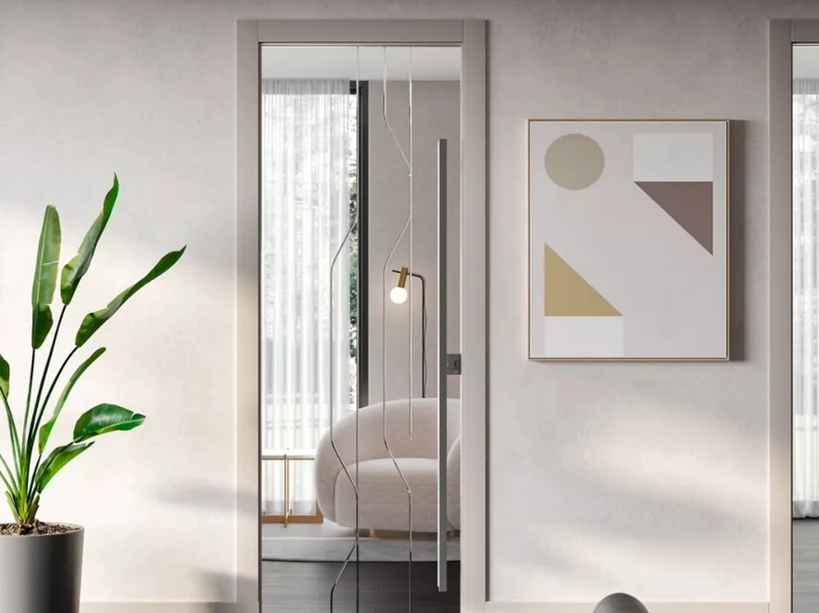 Porta per interni Geometrica BP 3045 Alaska di Bertolotto