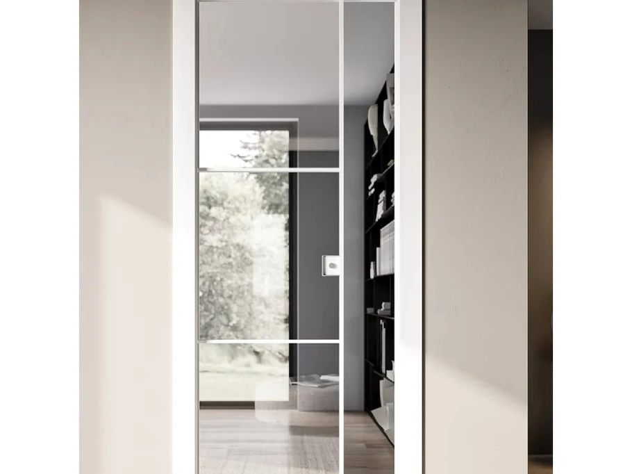 Porta scorrevole per interni Glass Bianco di Bertolotto