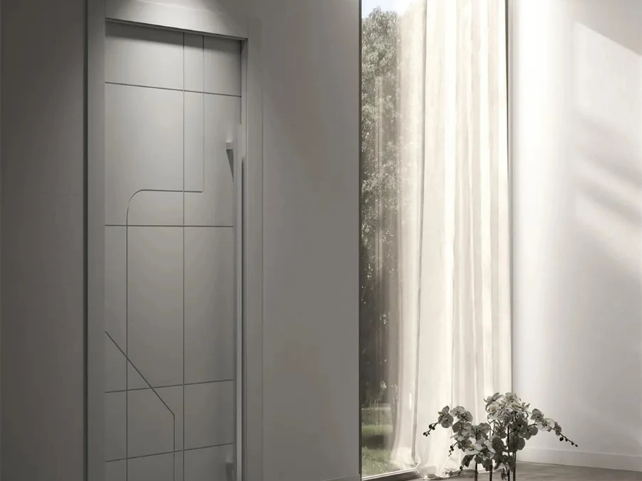 Porta per interni Metro Map New York Individual di Bertolotto