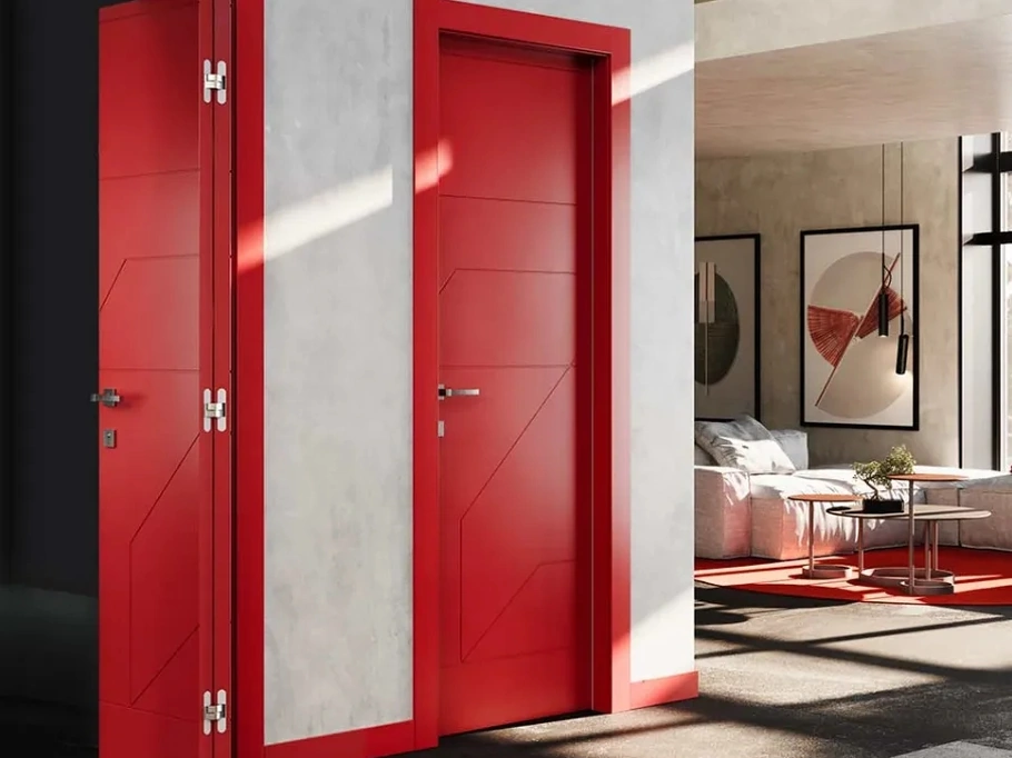 Porta per interni Metro Map Tokyo a libro e a battente di Bertolotto