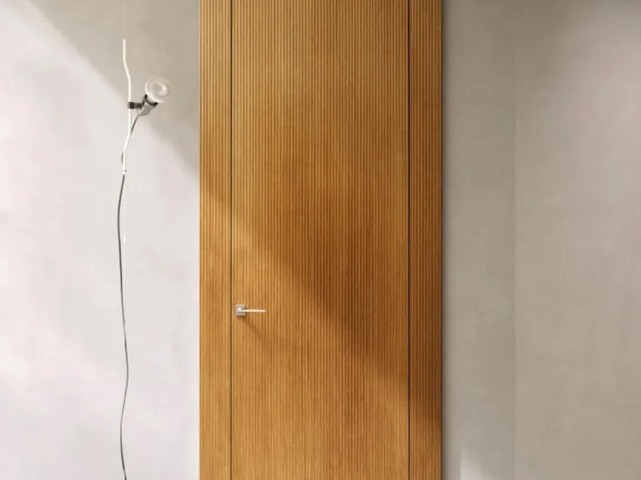 Porta per interni Millerighe in rovere di Bertolotto