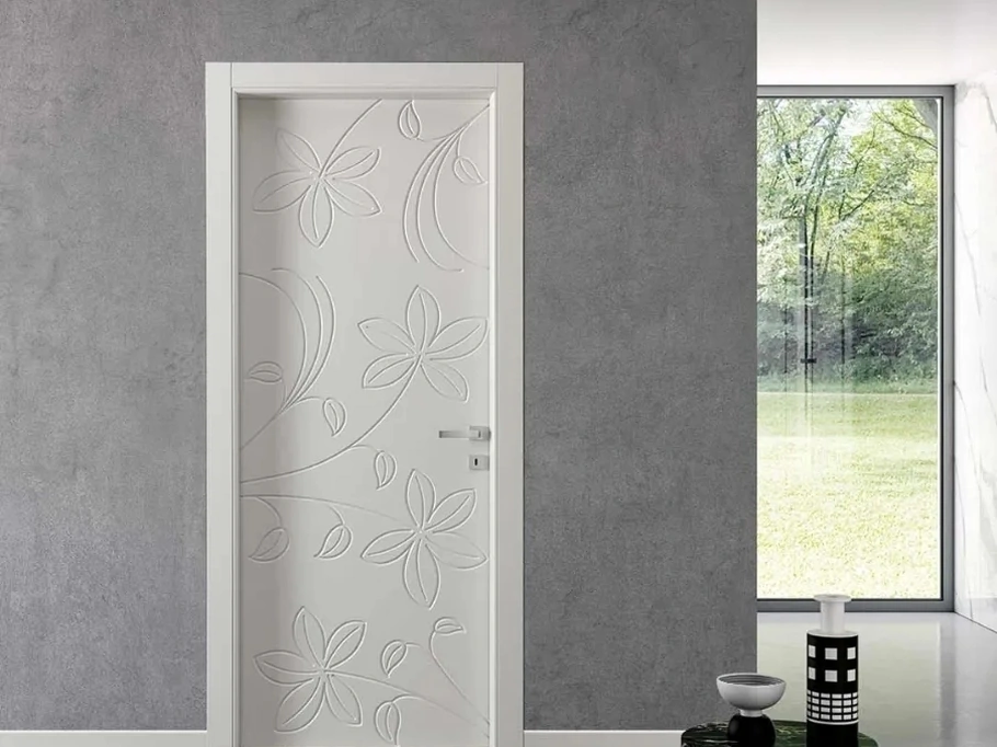 Porta per interni Natura Plant Laccato Bianco di Bertolotto