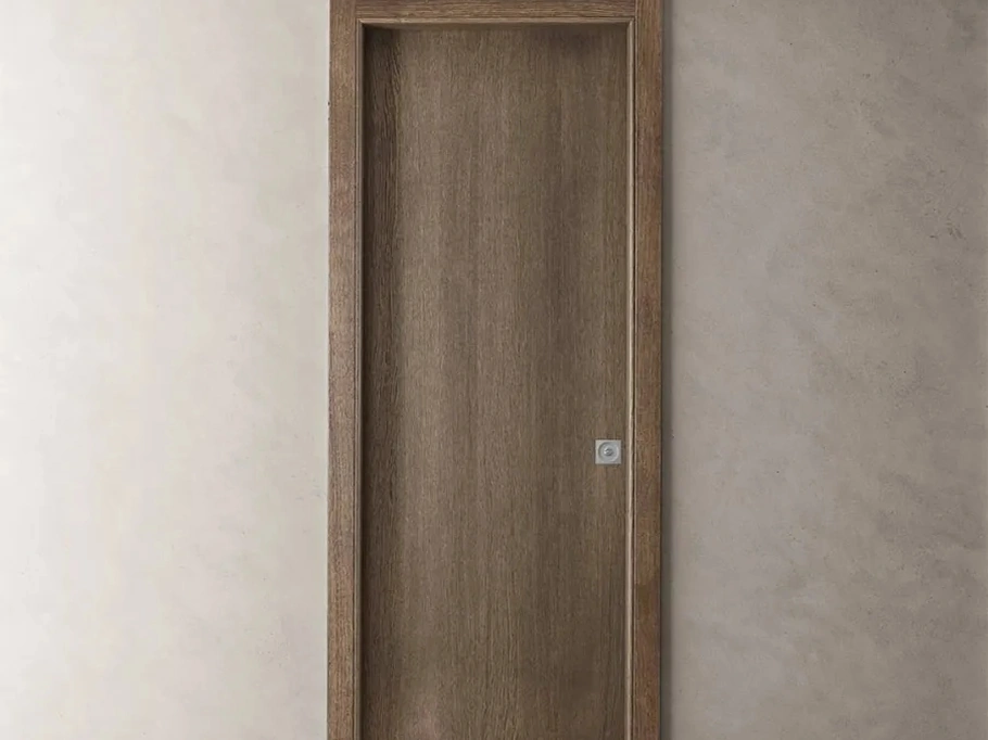 Porta scorrevole per interni Tranciato in Rovere di Bertolotto