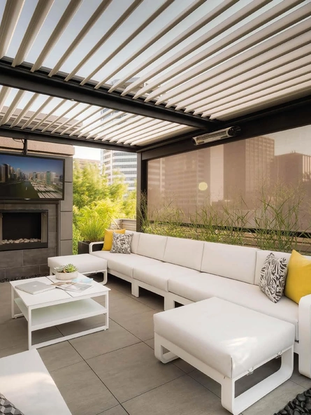 Tenda da sole KZIP di Palagina