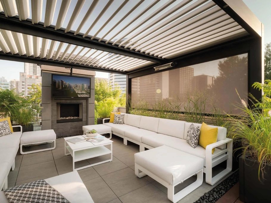 Tenda da sole KZIP di Palagina