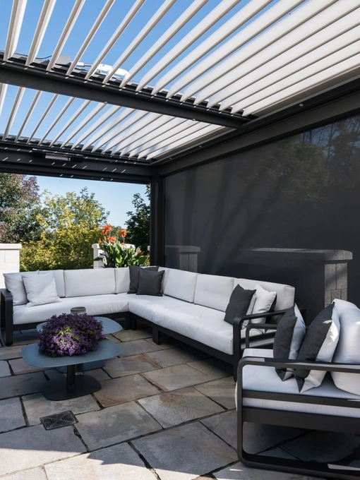 Tenda da sole KZIP Screen di Palagina