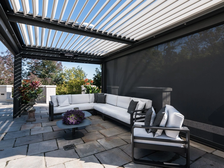 Tenda da sole KZIP Screen di Palagina